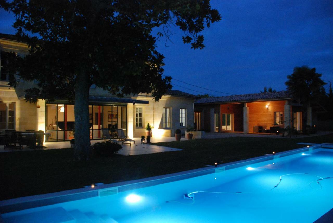 Les Ambeles Bed & Breakfast Saint-Magne-de-Castillon Exterior photo